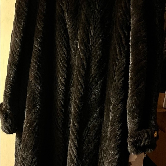 Men’s Big & Talk Full Length Mink Coat - Picture 12 of 16